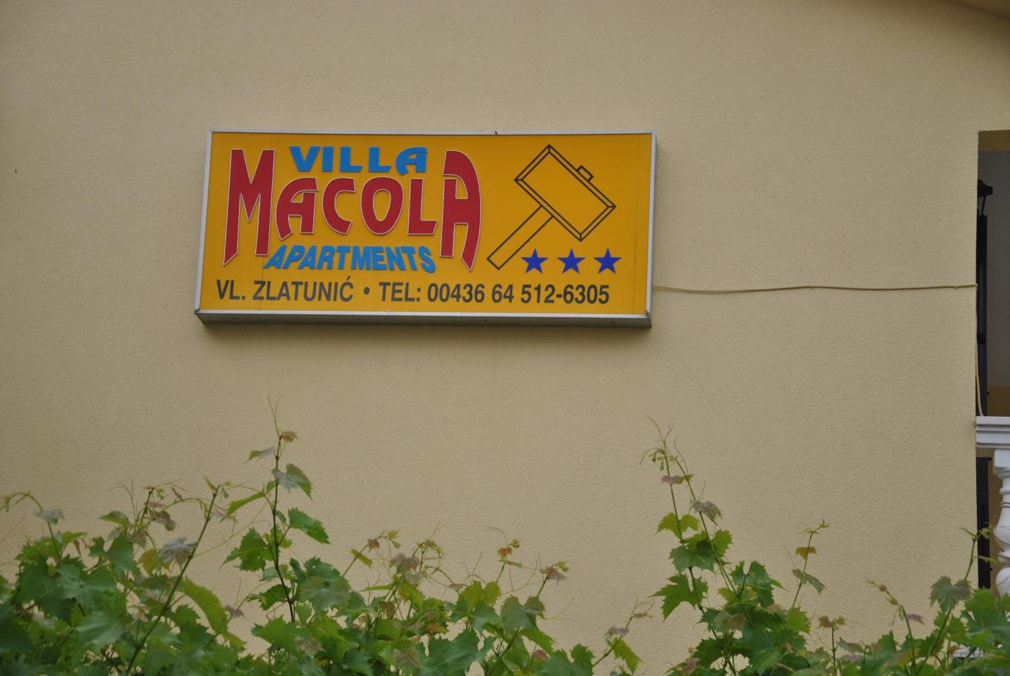 Apartments Villa Macola Τρογκίρ Εξωτερικό φωτογραφία